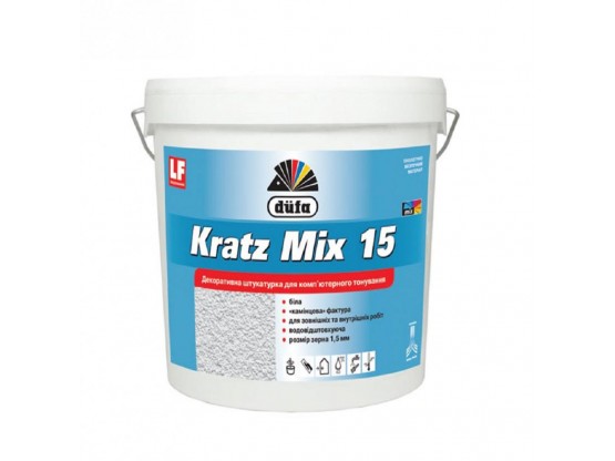 Штукатурка Dufa KRATZ Mix 15/20/25 "барашек"