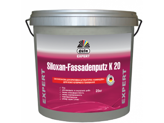 Штукатурка Dufa (DE) Siloxan-Fassadenputz K15/20 "барашек"