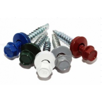 Саморіз покрівельний по дереву 4.8 х 35 мм (RAL)