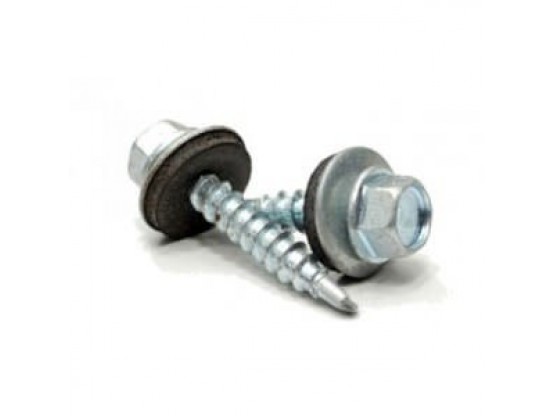 Самонаріз покрівельний по дереву 4.8 х 35 мм (Цинк)