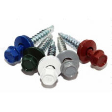 Саморіз покрівельний по металу 4.8х19 мм (RAL)