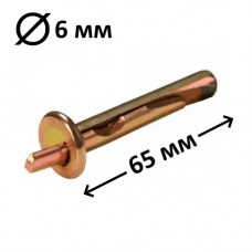 Анкер-клин TDN бієрбах 6x65 мм, 100 шт