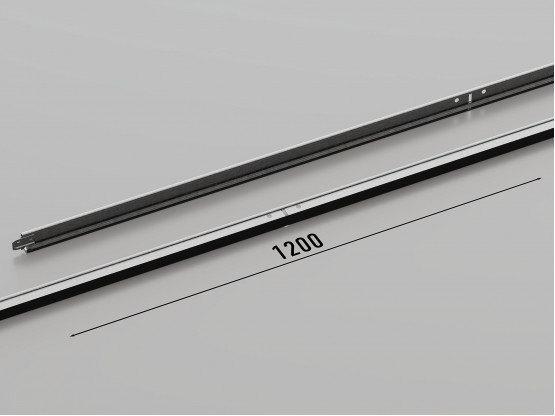 Профіль поперечний КЗС T-15 (RAL 9005), 1.2 м