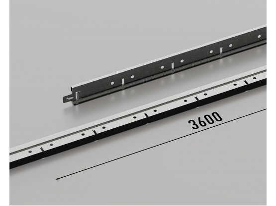 Профіль несучий КЗС T-15 (RAL 9005), 3.6 м