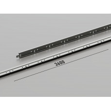 Профіль несучий КЗС T-15 (RAL 9005), 3.6 м