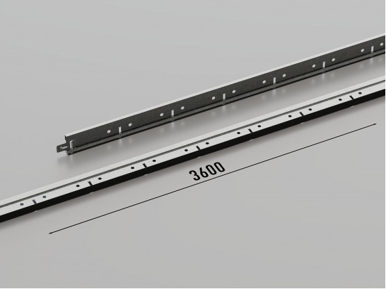 Профіль несучий КЗС T-15 (RAL 9005), 3.6 м