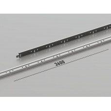 Профіль несучий КЗС T-15 (RAL 9006), 3.6 м