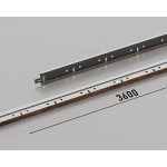 Профіль несучий КЗС T-15 (Темне дерево), 3.6 м