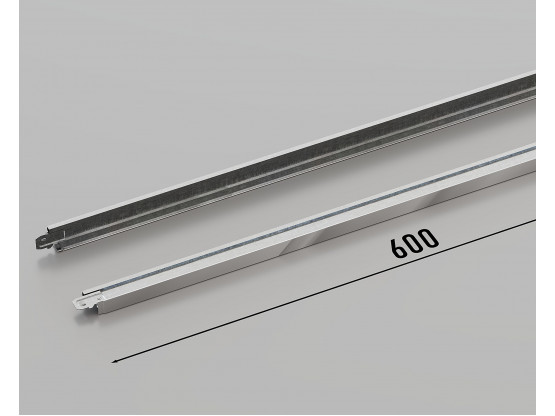 Профіль поперечний КЗС T-15 (Хром), 0.6 м