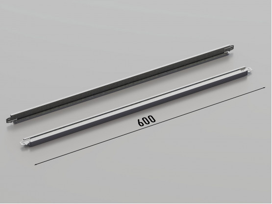 Профіль поперечний КЗС T-15 (RAL 7024), 0.6 м