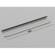 Профіль поперечний КЗС T-15 (RAL 9003), 0.6 м