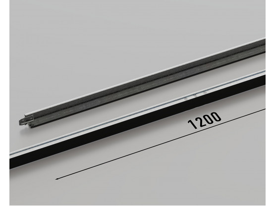 Профіль поперечний КЗС T-24 (RAL 9005), 1.2 м