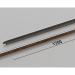 Профіль поперечний КЗС T-24 (Темне дерево), 1.2 м