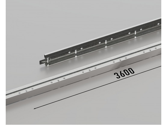 Профіль несучий КЗС T-24 (Хром), 3.6 м