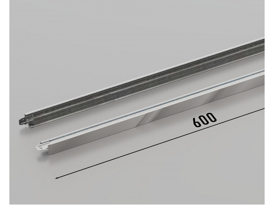 Профіль поперечний КЗС T-24 (Хром), 0.6 м
