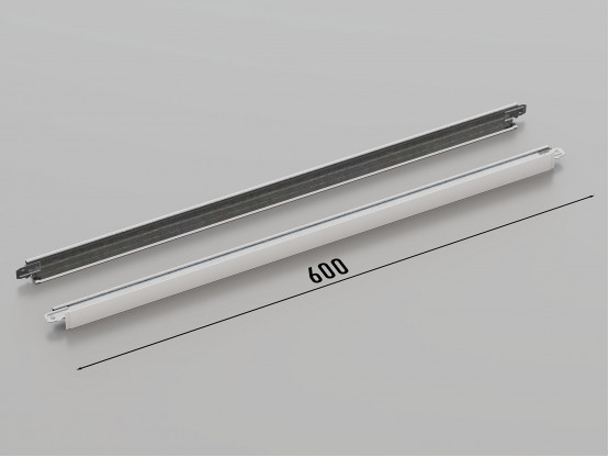 Профіль поперечний КЗС T-24 (RAL 9003), 0.6 м