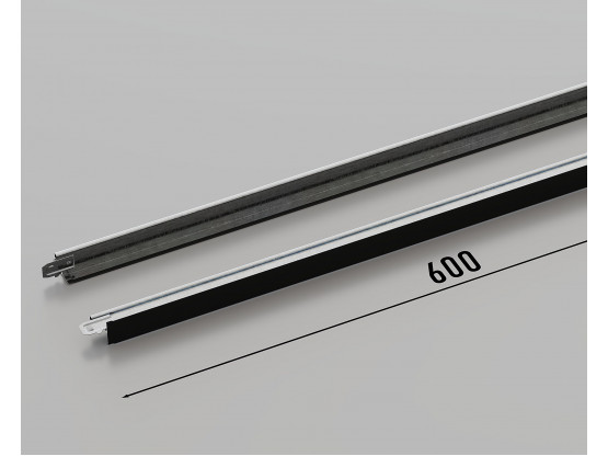 Профіль поперечний КЗС T-24 (RAL 9005), 0.6 м