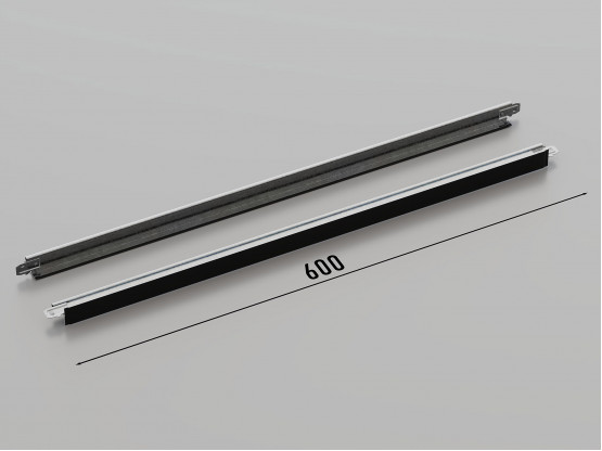 Профіль поперечний КЗС T-24 (RAL 9005), 0.6 м