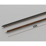 Профіль поперечний КЗС T-24 (Темне дерево), 0.6 м