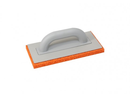 Терка пластикова з крупнопористой гумовою губкою 140х280мм Kubala