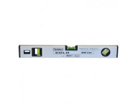 Рівень алюмінієвий Solo, з магнітом, 3 вічка 150 см