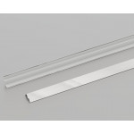 Пристінний кутник КЗС W-подібний (Хром), 3 м