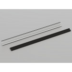 Пристінний кутник КЗС W-подібний (RAL 9005), 3 м