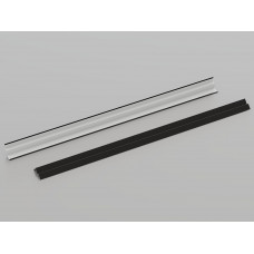 Пристінний кутник КЗС W-подібний (RAL 9005), 3 м