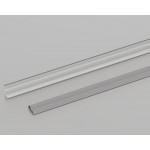 Пристінний кутник КЗС W-подібний (RAL 9006), 3 м