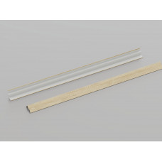 Пристінний кутник КЗС W-подібний (Світле дерево), 3 м