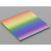 Металева касета (RAL на замовлення), кромка — Board, 595x595 мм