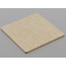 Металева касета (Світле дерево), кромка — Board, 595x595 мм