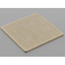 Перфорована металева касета (Світле дерево), кромка — Board, 595x595 мм