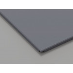 Металева касета (RAL 7024), кромка — Board, 595x595 мм