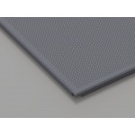 Перфорована металева касета (RAL 7024), кромка — Board, 595x595 мм