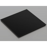 Металева касета (RAL 9005), кромка — Board, 595x595 мм