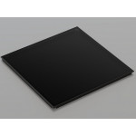 Перфорована металева касета (RAL 9005), кромка — Board, 595x595 мм