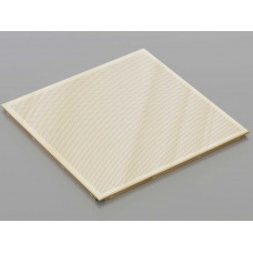 Перфорована металева касета (Золото), кромка — Clip-In, 600x600 мм