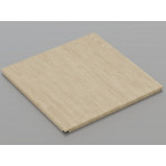 Металева касета (Світле дерево), кромка — Clip-In, 600x600 мм