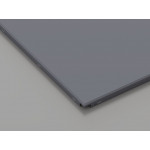 Металева касета (RAL 7024), кромка — Clip-In, 600x600 мм