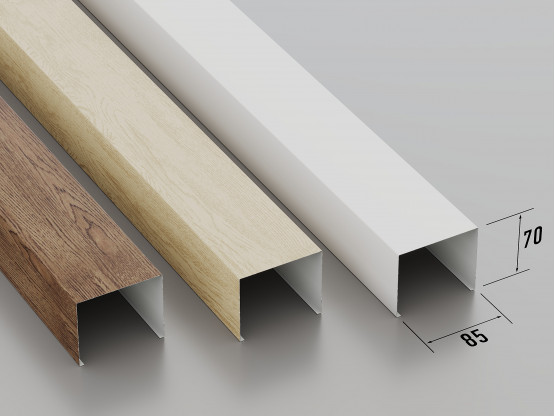 Кубічна рейка, 85х70 мм