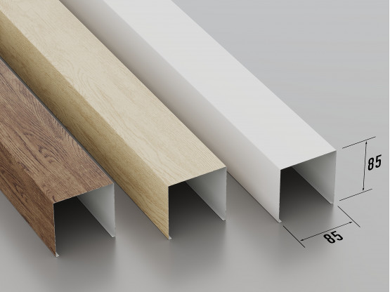 Кубічна рейка, 85х85 мм