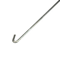 Підвіс спиця-гачок 125 мм (оцинк. мет.)
