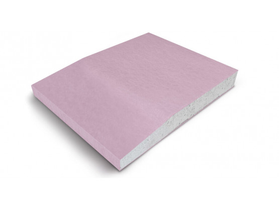 Гіпсокартон вогнестійкий NIDA FIRE PLUS (стіновий), 12.5x1200x2000мм