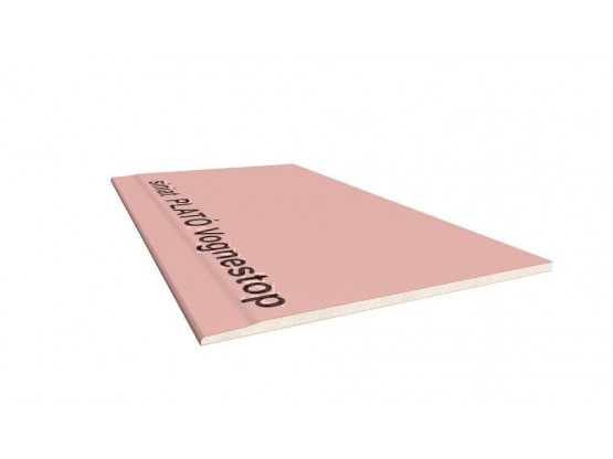 Гіпсокартон вогнестійкий Plato Vognestop (стіновий), 12.5x1200x2500 мм