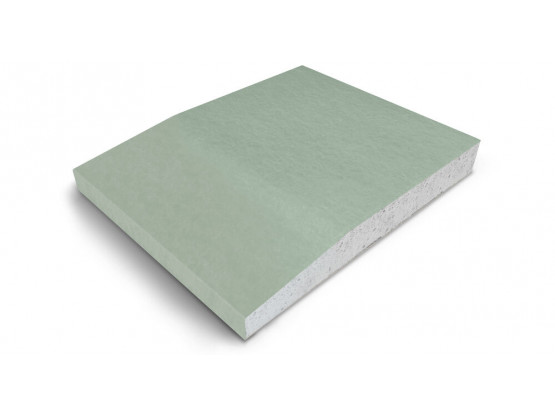 Гіпсокартон вологостійкий NIDA WATER (стіновий), 12.5x1200x2600 мм