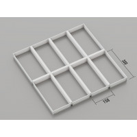 Грильято жалюзі (крок 140 мм), 150x300 мм