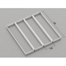 Стеля ГРИЛЬЯТО 150x600 мм жалюзі RAL 9003, білий