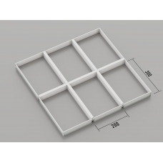 Стеля ГРИЛЬЯТО 200x300 мм жалюзі RAL 9003, білий