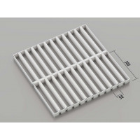 Грильято жалюзі (крок 40 мм), 50х300 мм